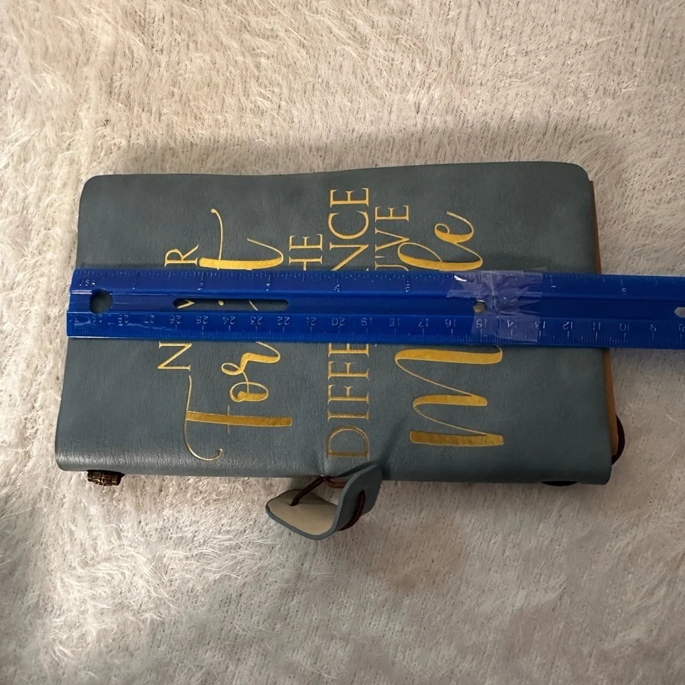 Blue and Gold Office Journal for Creative Minds NWOT♻️